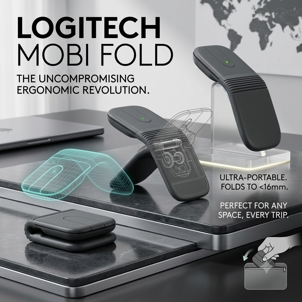 The Mouse That Folds Small Enough to Disappear